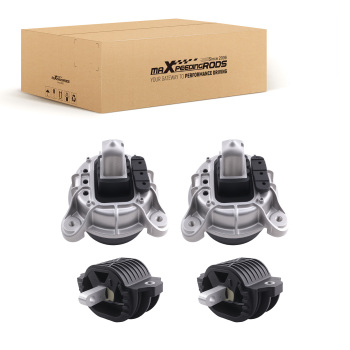4X Engine MountsTransmission Mount kit compatible for BMW F10 F11 520i 528i 22326775916