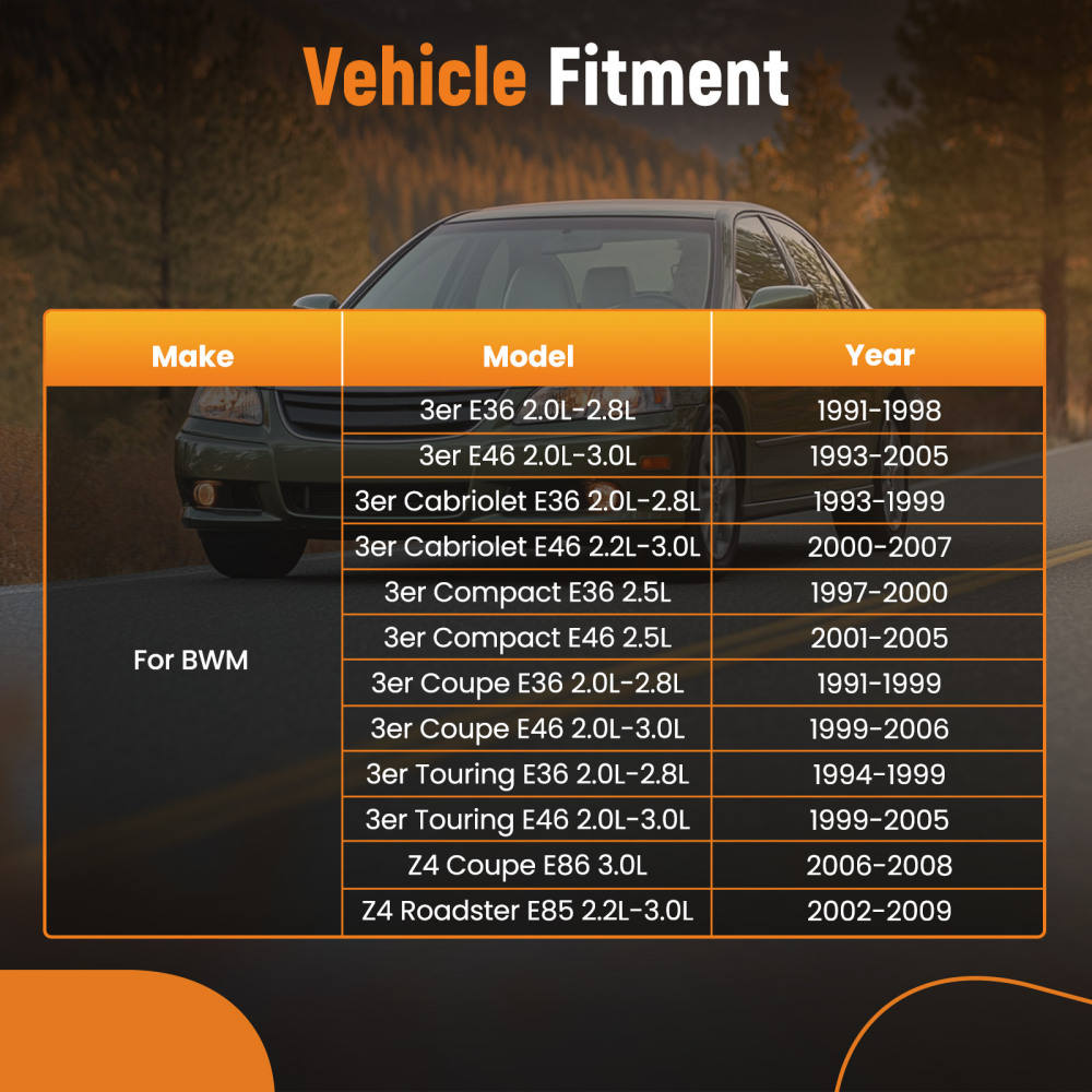 2x Supporti Motore Anteriori Sinistro + Destro compatibile per BMW Z4 Coupe E86 3.0L 06-08