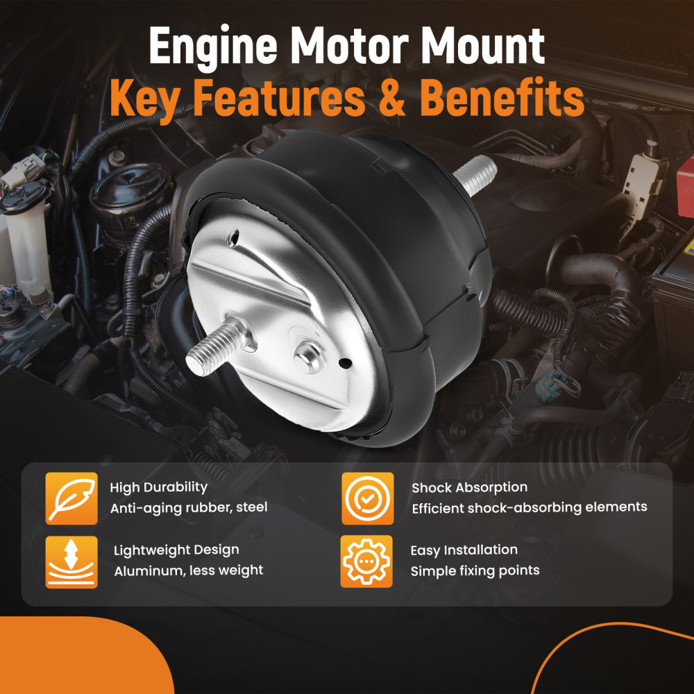 2x Supporti Motore Anteriori Sinistro + Destro compatibile per BMW Z4 Coupe E86 3.0L 06-08