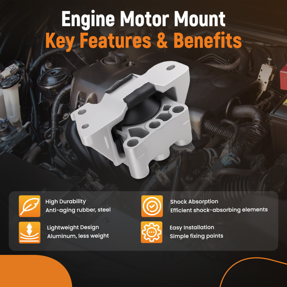 Engine Motor MountTrans Mount compatible for Jeep Renegade 2015-2021 compatible for Fiat Compass 2.4L