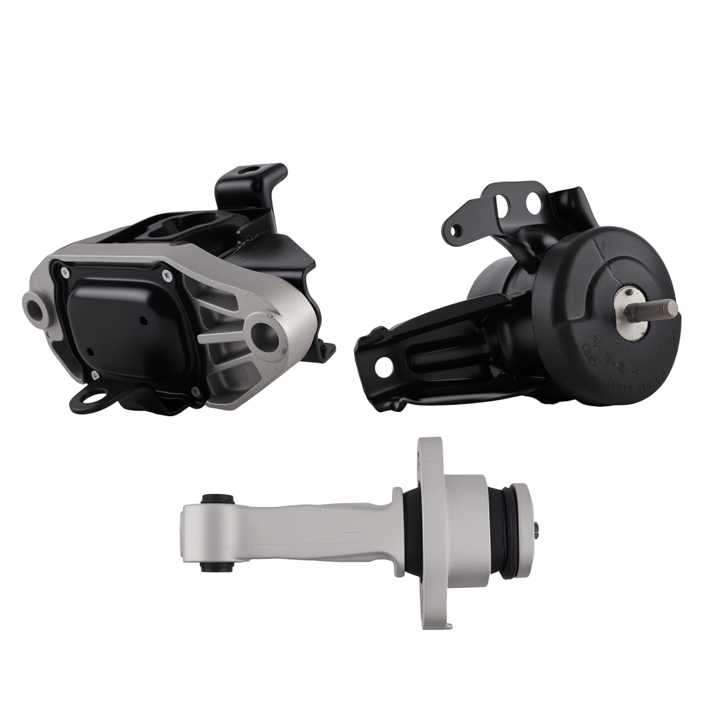 3PCS Engine TransStrut Mount Set compatible for Hyundai Sonata GL L4 2.4L Auto 2015-2018