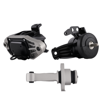 3PCS Engine TransStrut Mount Set compatible for Hyundai Sonata GL L4 2.4L Auto 2015-2018