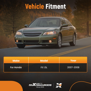 3Pcs Engine MotorTrans Mount compatible for Honda Fit l4 1.5L 2007-2008Auto Trans new