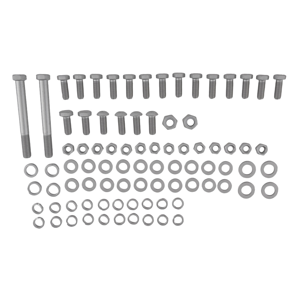 Deluxe Engine Crossmember Transmission Mount Kit compatible for Chevy Bel Air 1955-1957