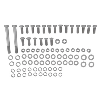 Deluxe Engine Crossmember Transmission Mount Kit compatible for Chevy Bel Air 1955-1957