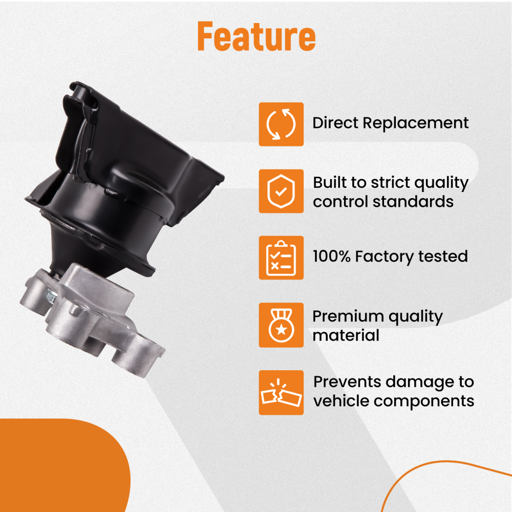 Compatible for Honda Civic 1.8L 2006-2011 Auto Trans Set of 4 Engine Motor Trans Mount