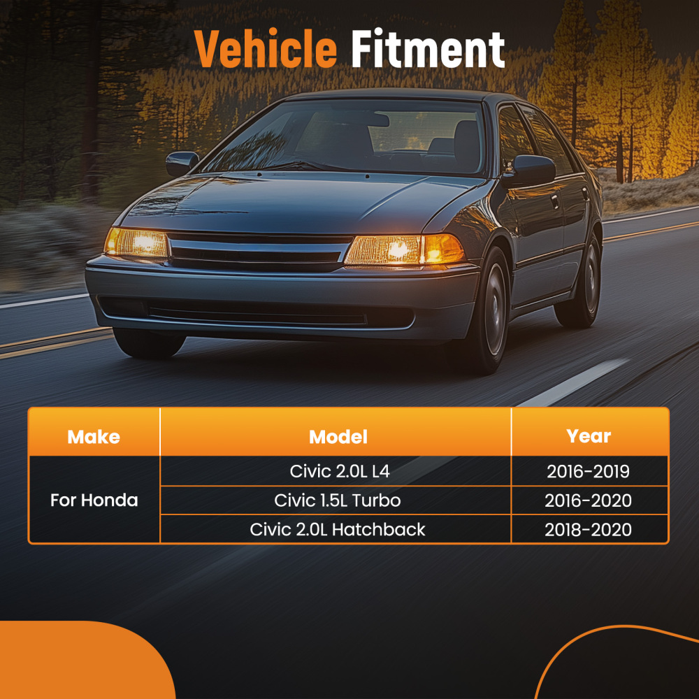 Right Engine Motor Mount compatible for Honda Civic 2016-2020 1.5L/ 2.0L A45004 EM-7308