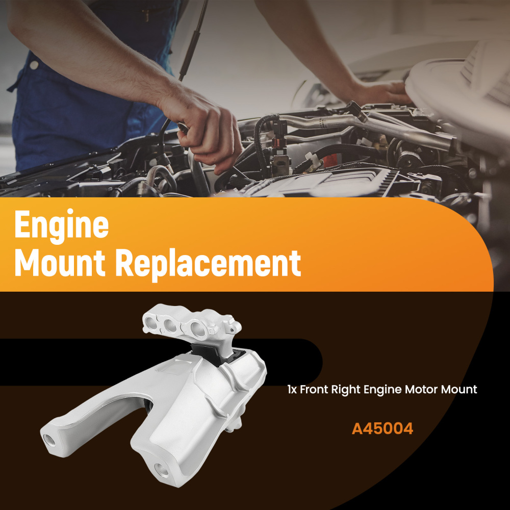 Right Engine Motor Mount compatible for Honda Civic 2016-2020 1.5L/ 2.0L A45004 EM-7308
