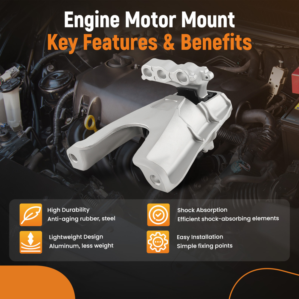 Right Engine Motor Mount compatible for Honda Civic 2016-2020 1.5L/ 2.0L A45004 EM-7308