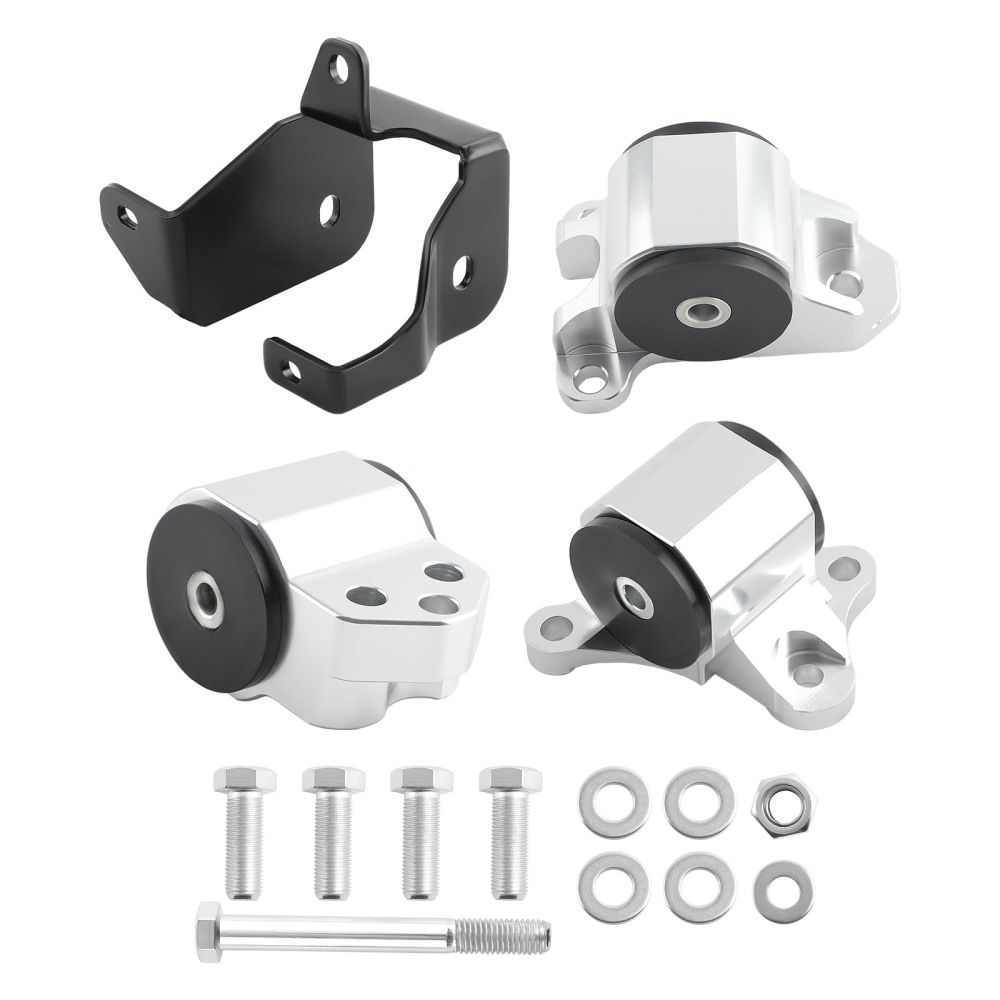 Billet 3 Bolt Engine Swap Mount Kit compatible for Honda Civic EK B/D Series 1996 1997-2000
