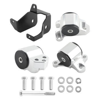Billet 3 Bolt Engine Swap Mount Kit compatible for Honda Civic EK B/D Series 1996 1997-2000