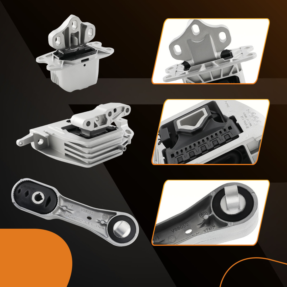 EngineTrans Mount 3pcs compatible for BMW X1 X2 compatible for Mini Cooper Clubman 1.5L 2.0L 2014-2021