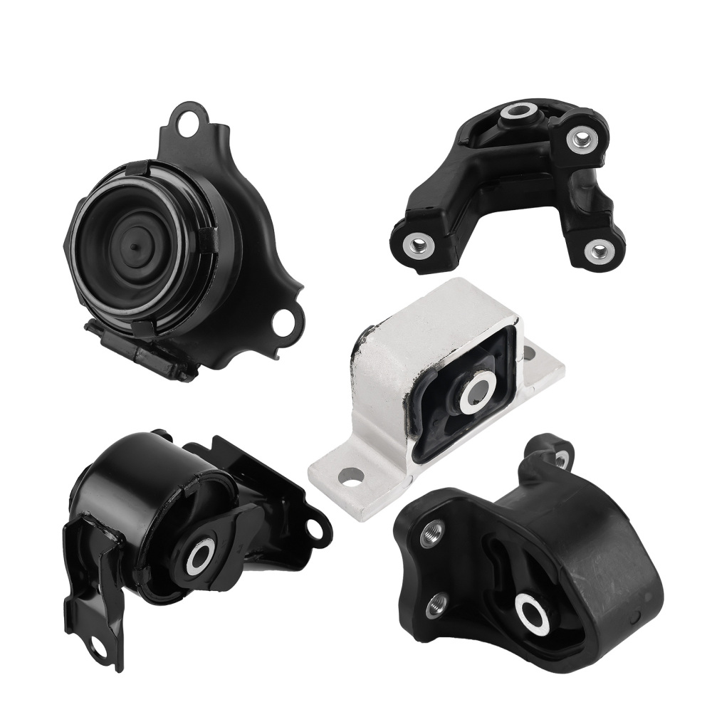 5Pcs Engine Motor Mount Set compatible for Honda CR-V 2.4L 4WD 2002-2006 Automatic Trans