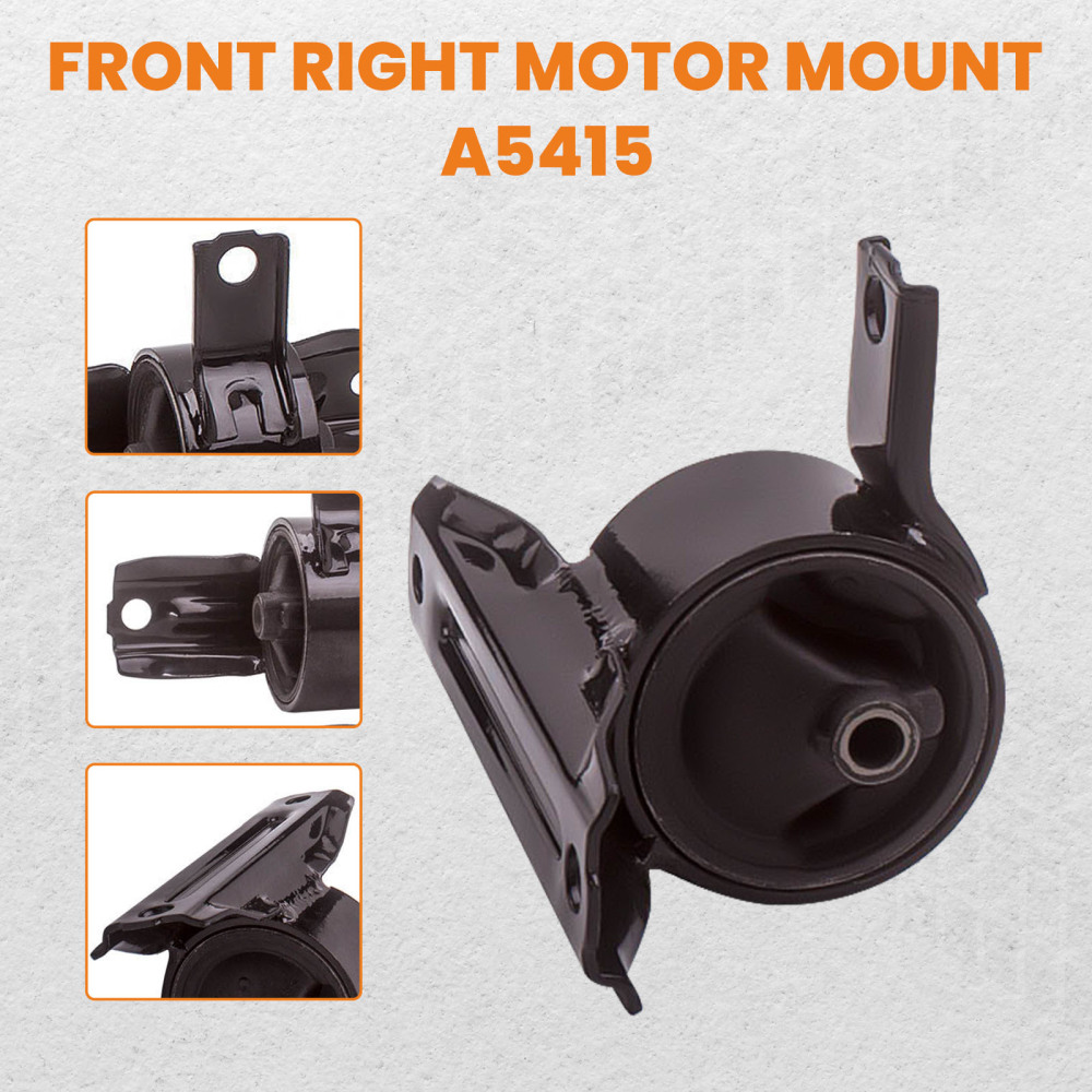 Engine Motor MountTrans Mount x4 compatible for Jeep Compass (MK) L4 2.4L 2.0L 07-16