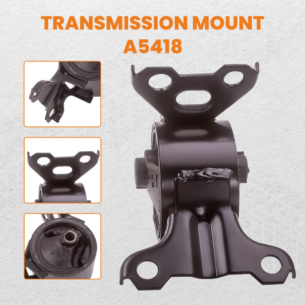 Engine Motor MountTrans Mount x4 compatible for Jeep Compass (MK) L4 2.4L 2.0L 07-16