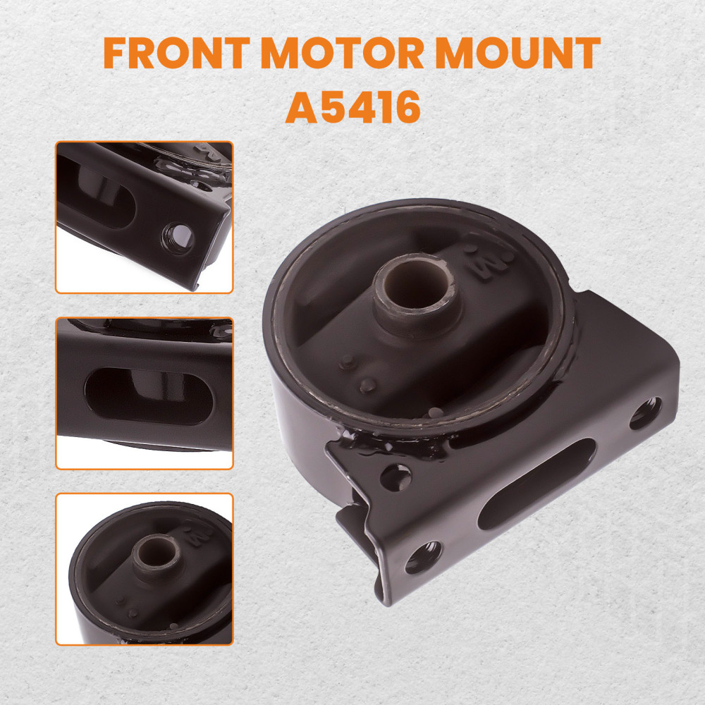 Engine Motor MountTrans Mount x4 compatible for Jeep Compass (MK) L4 2.4L 2.0L 07-16