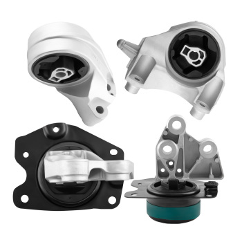 Engine MotorTrans Mount Set of 4 compatible for Chevrolet Equinox GMC Terrain 2.4L 10-16