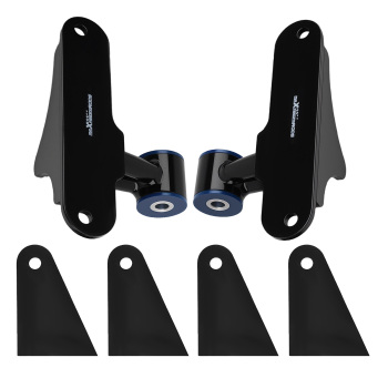 2pcs compatible for Ford Small Block 289 302 351W Engine Swap Weld-In Motor Mounts Kit