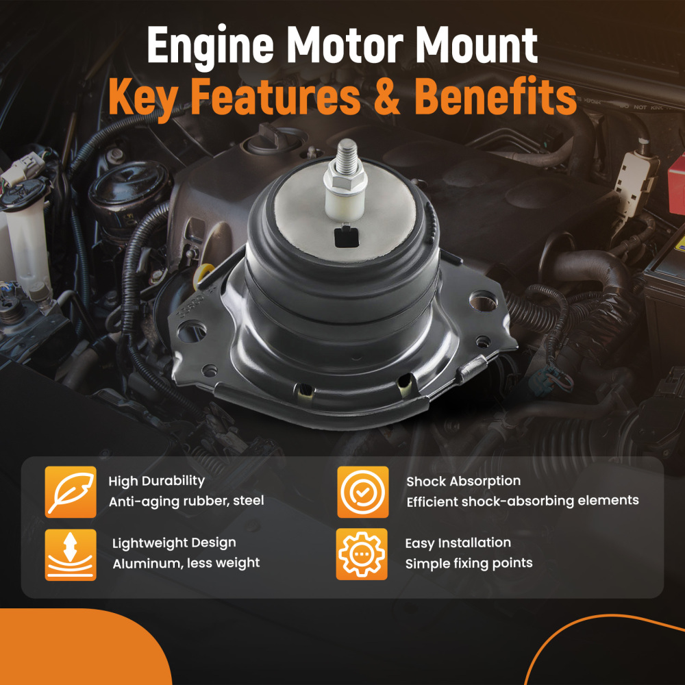 3 Pcs Motor MountTrans Mount compatible for Jeep Grand Cherokee compatible for Dodge Durango 2011-2019