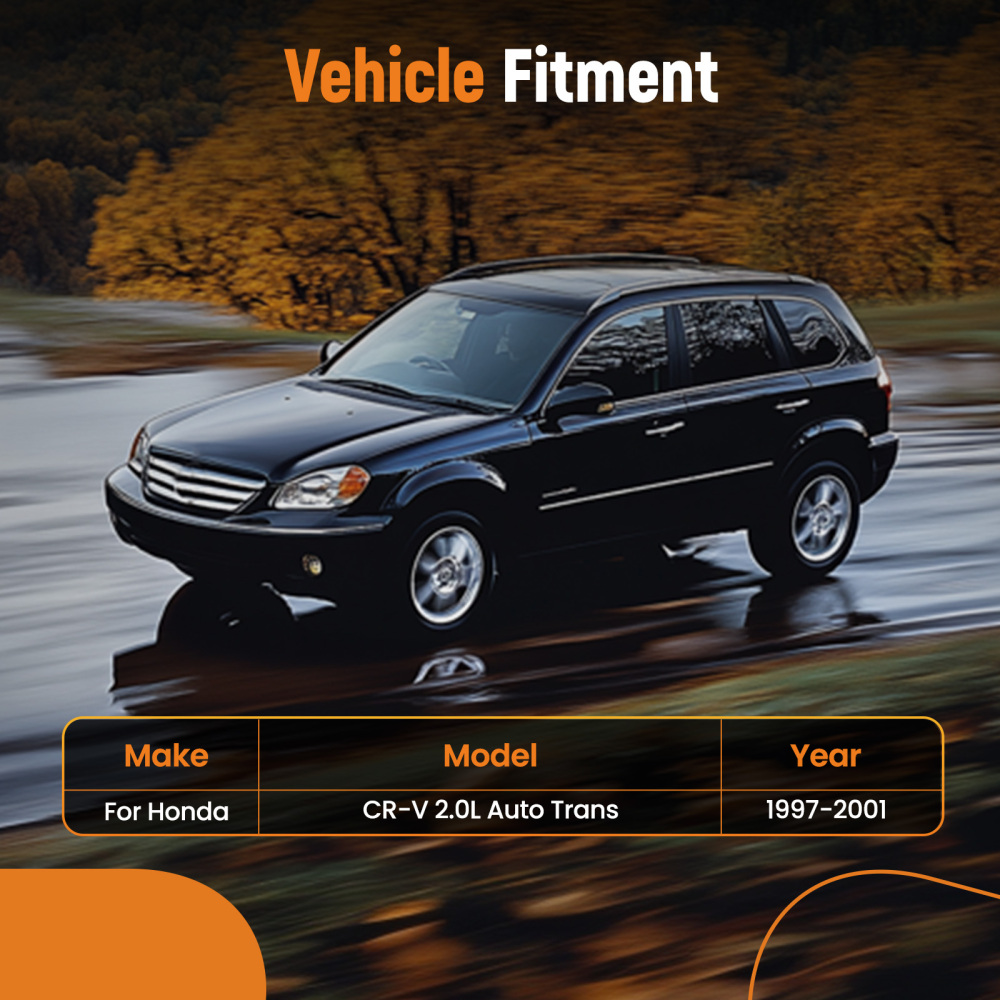 Engine MotorAuto Trans Mount 5 Set compatible for Honda CR-V 2.0L 1997 1998-2001 A6502