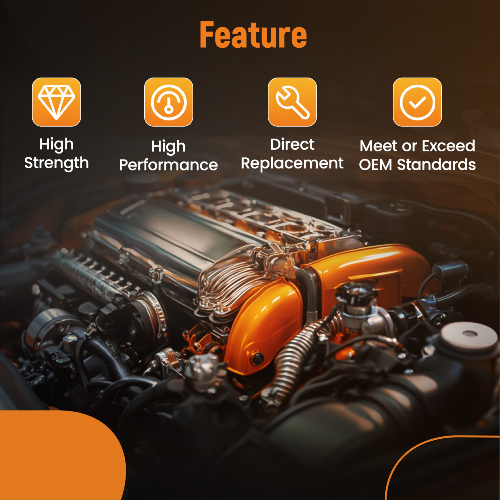 Engine MotorAuto Trans Mount 5 Set compatible for Honda CR-V 2.0L 1997 1998-2001 A6502