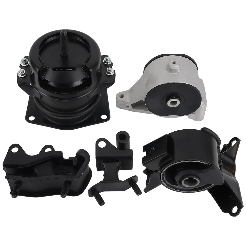 5Pcs Motor MountTransmission Mount Set compatible for Honda Pilot compatible for Acura MDX 3.5L 03 - 06