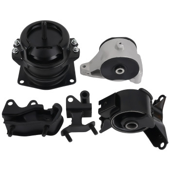 5Pcs Motor MountTransmission Mount Set compatible for Honda Pilot compatible for Acura MDX 3.5L 03 - 06