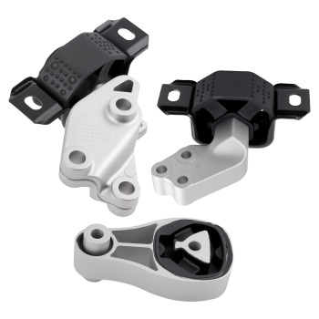 3Pcs Engine MotorTrans Mount Kit compatible for Smart Fortwo L3 1.0L DOHC Petrol 2008-15