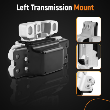 Support moteur Roulement de triangle 5pcs compatible pour VW Golf 10-14 Jetta 05-14 2.5 L5