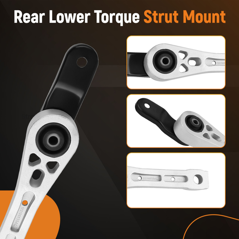 Supporto Motore Motore compatibile per VW Jetta Sedan L5-2.5L 05-18 Wagon L5-2.5L 08-14