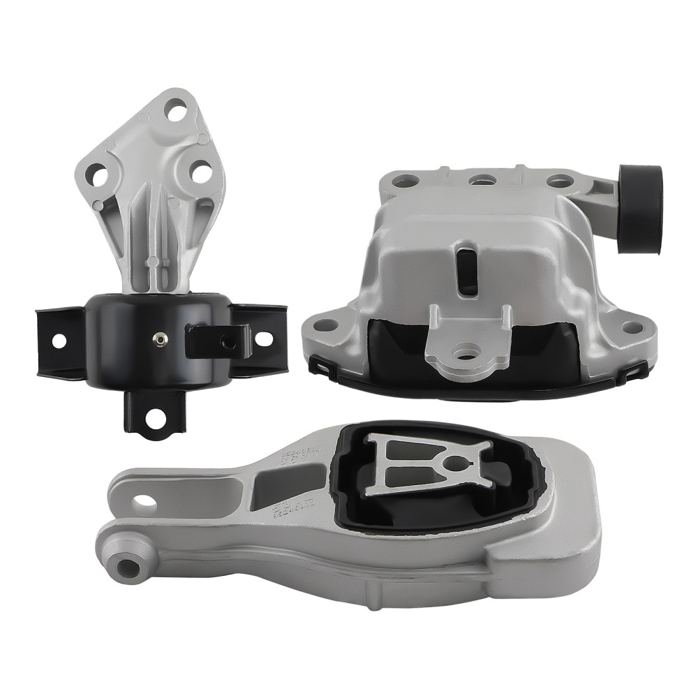 3x Engine MotorTransmission Mount Set compatible for Chevrolet Sonic 1.8L 2013-2016 3386