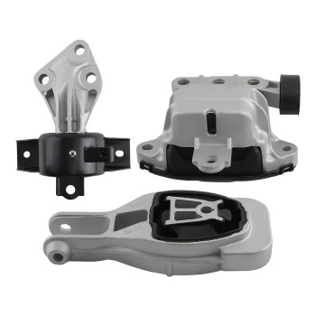 3x Engine MotorTransmission Mount Set compatible for Chevrolet Sonic 1.8L 2013-2016 3386
