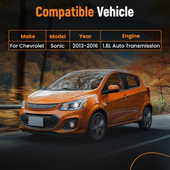 3x Engine MotorTransmission Mount Set compatible for Chevrolet Sonic 1.8L 2013-2016 3386