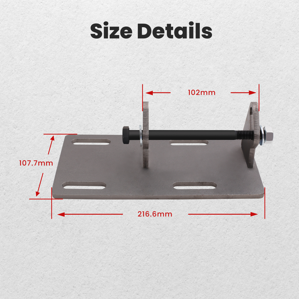 Engine Mount Adapter Plates Swap Kit compatible for Chevrolet C10 LSx LS1 LS2 LQ9 1975-1987