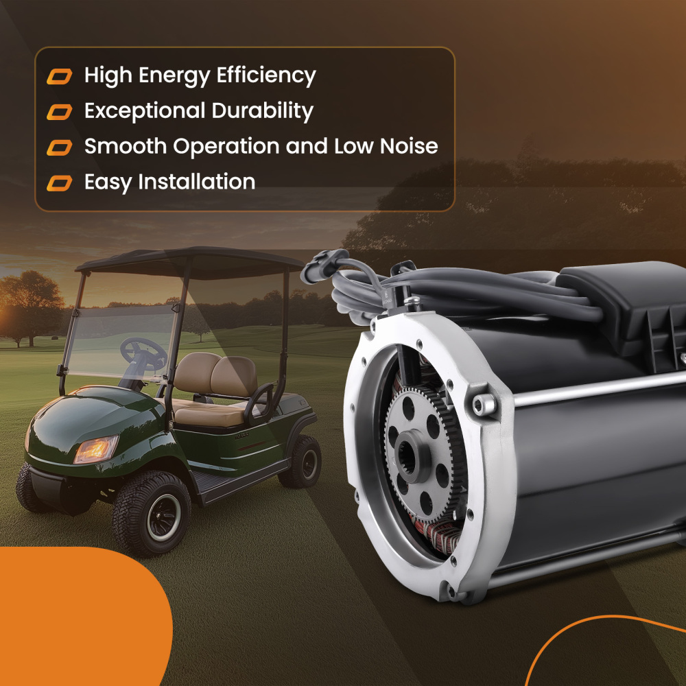 Compatible for AC Electric Motor For E-Z-GO RXV 2FIVE 48V 2008-2015 compatible for Cushman LSV 800 611355
