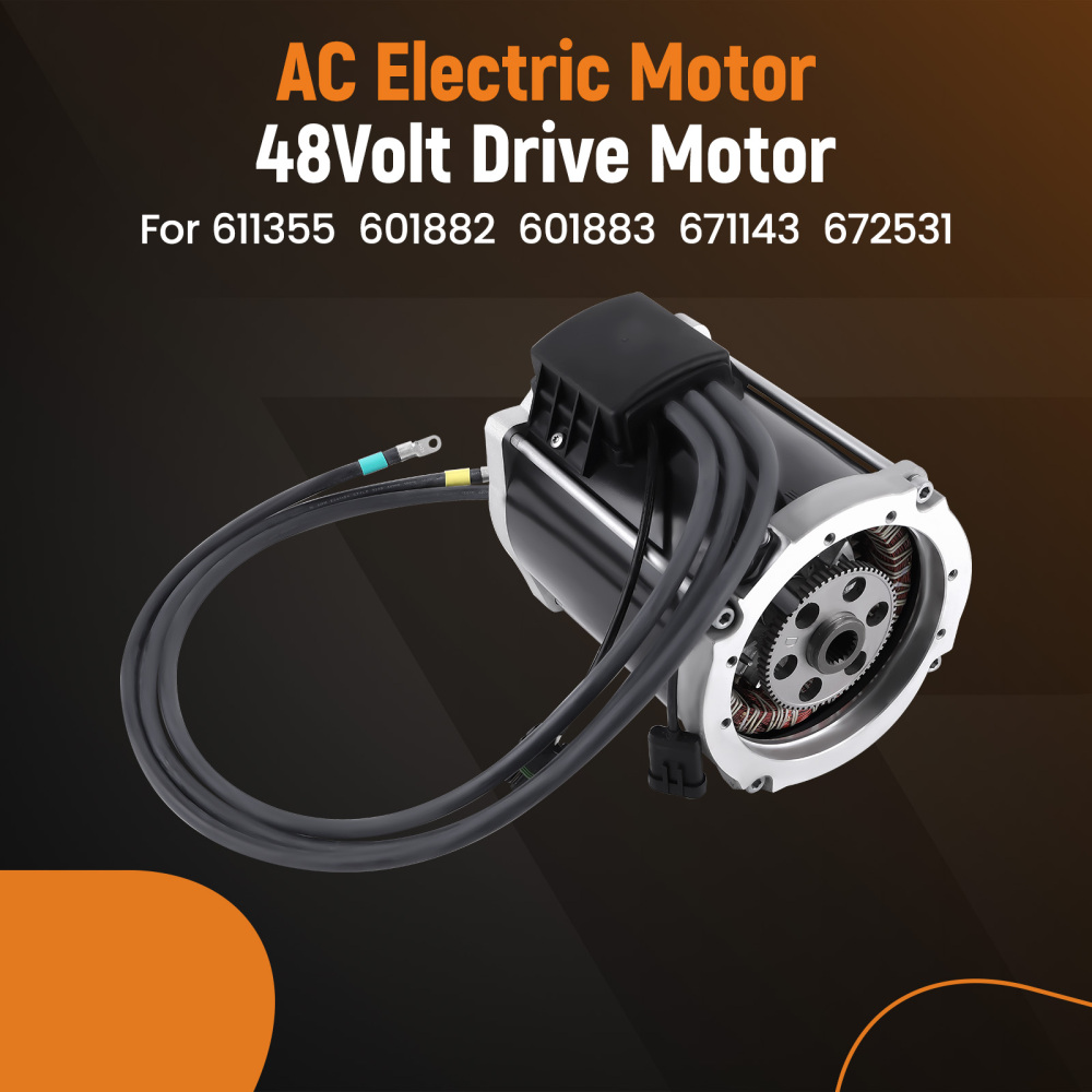 Compatible for AC Electric Motor For E-Z-GO RXV 2FIVE 48V 2008-2015 compatible for Cushman LSV 800 611355
