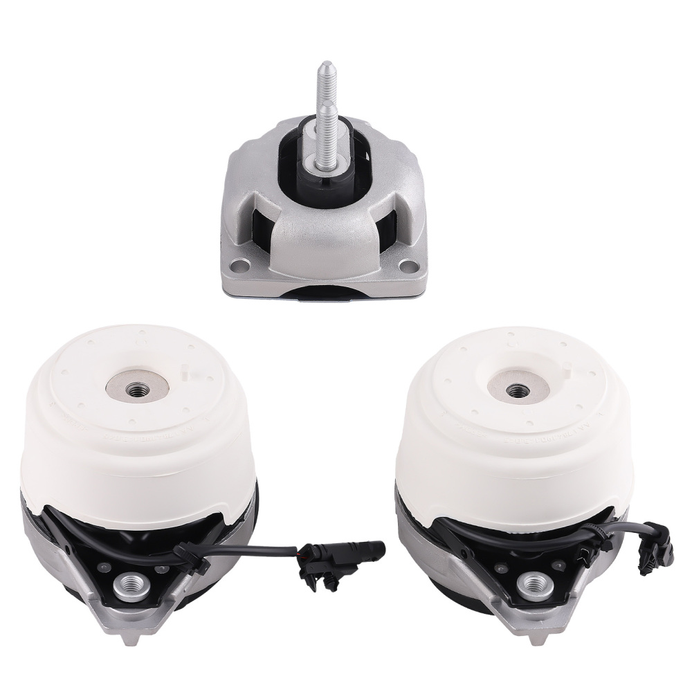 LeftRight Engine Mount +Transmission Mount compatible for Mercedes-Benz W166 GL350 ML350