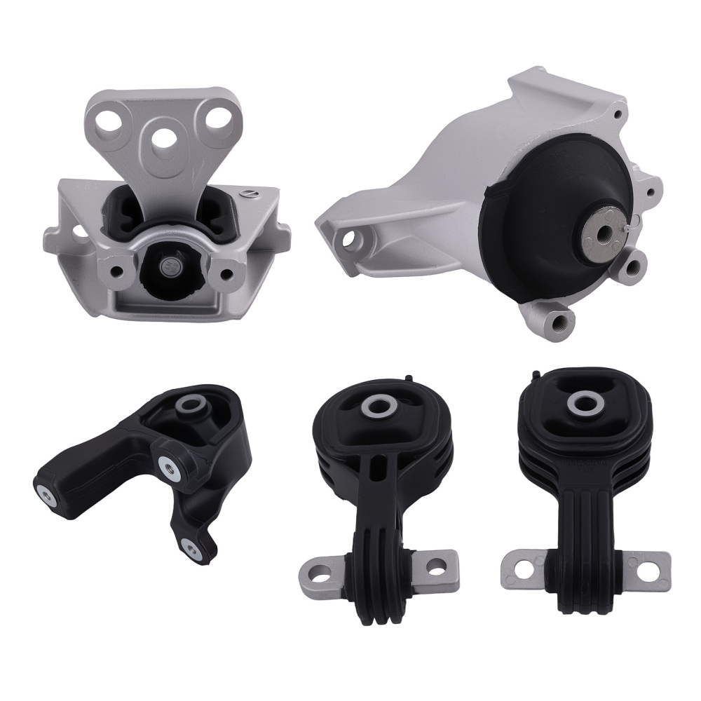 5Pcs Engine MotorTransmission Mount Kit compatible for Honda CR-V I4 2.4L 4WD 2007-2011