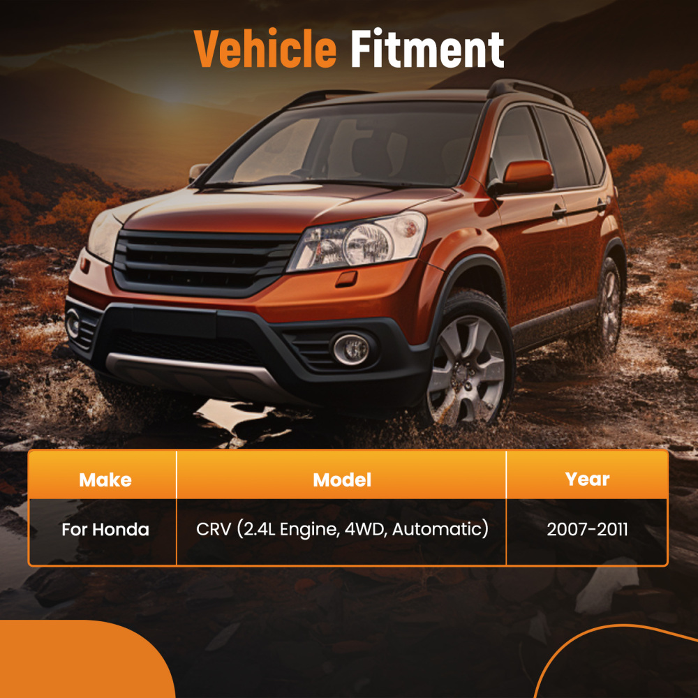 5Pcs Engine MotorTransmission Mount Kit compatible for Honda CR-V I4 2.4L 4WD 2007-2011