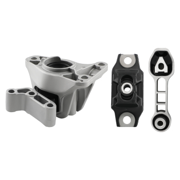 3PCS Motor MotorTrans Mount Set compatible for Fiat 500 1.4L 2012-2018 68073-029AC A5645