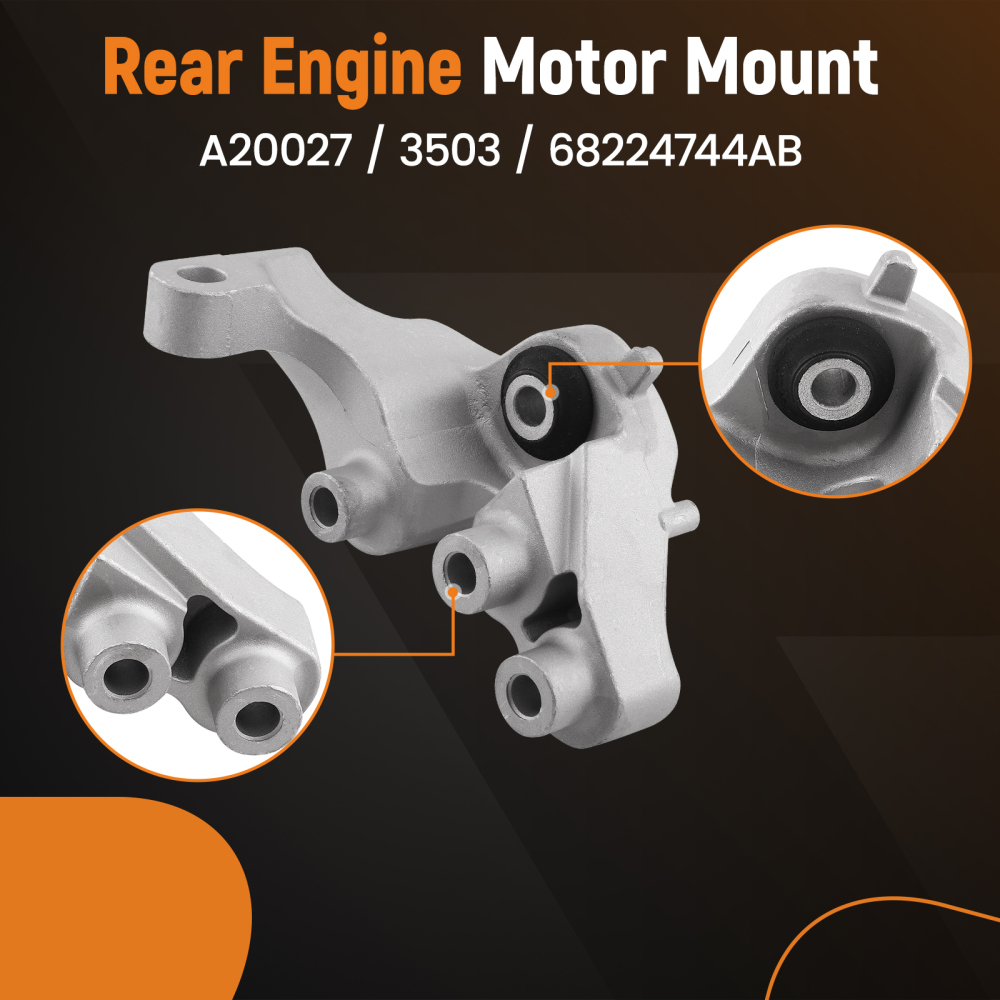 4pcs MotorTrans Mount compatible for Chrysler Pacifica 2017-2023 3.6L V6 A20070 A20025