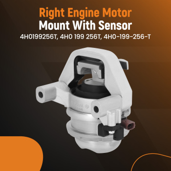 Engine Motor Mount Right W/ Sensor compatible for Audi S6 RS6 S7 RS7 4.0L 13-18 4H0199256T