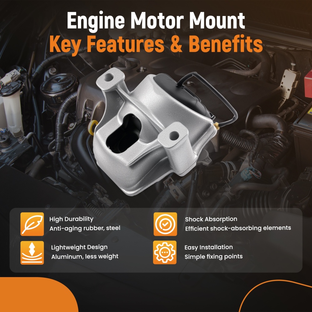 Engine Motor Mount compatible for Audi A4 Quattro A5 L4 2.0L Front Left or Right A6991HY