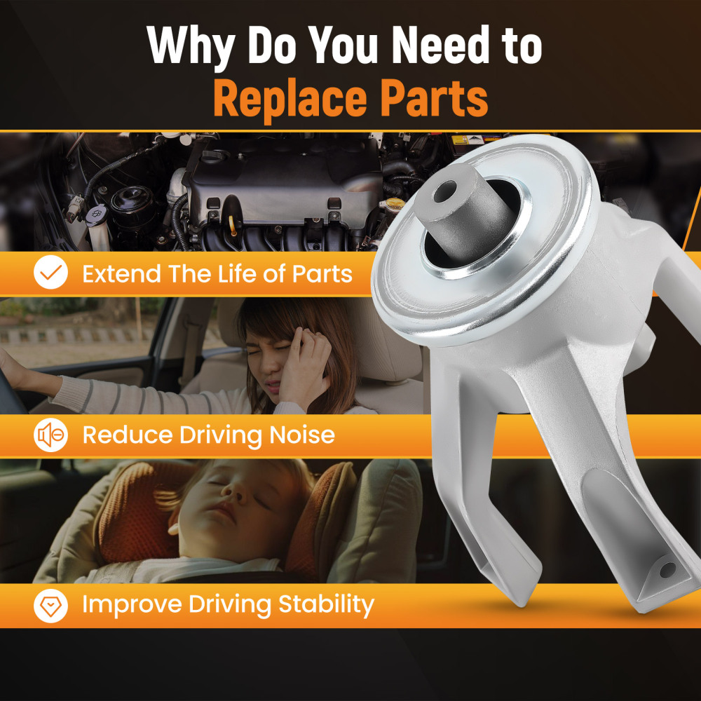 Supporto Motore Posteriore compatibile per VW T5 Trasportatore V VI 2.0 2.5 TDI 7H0199256