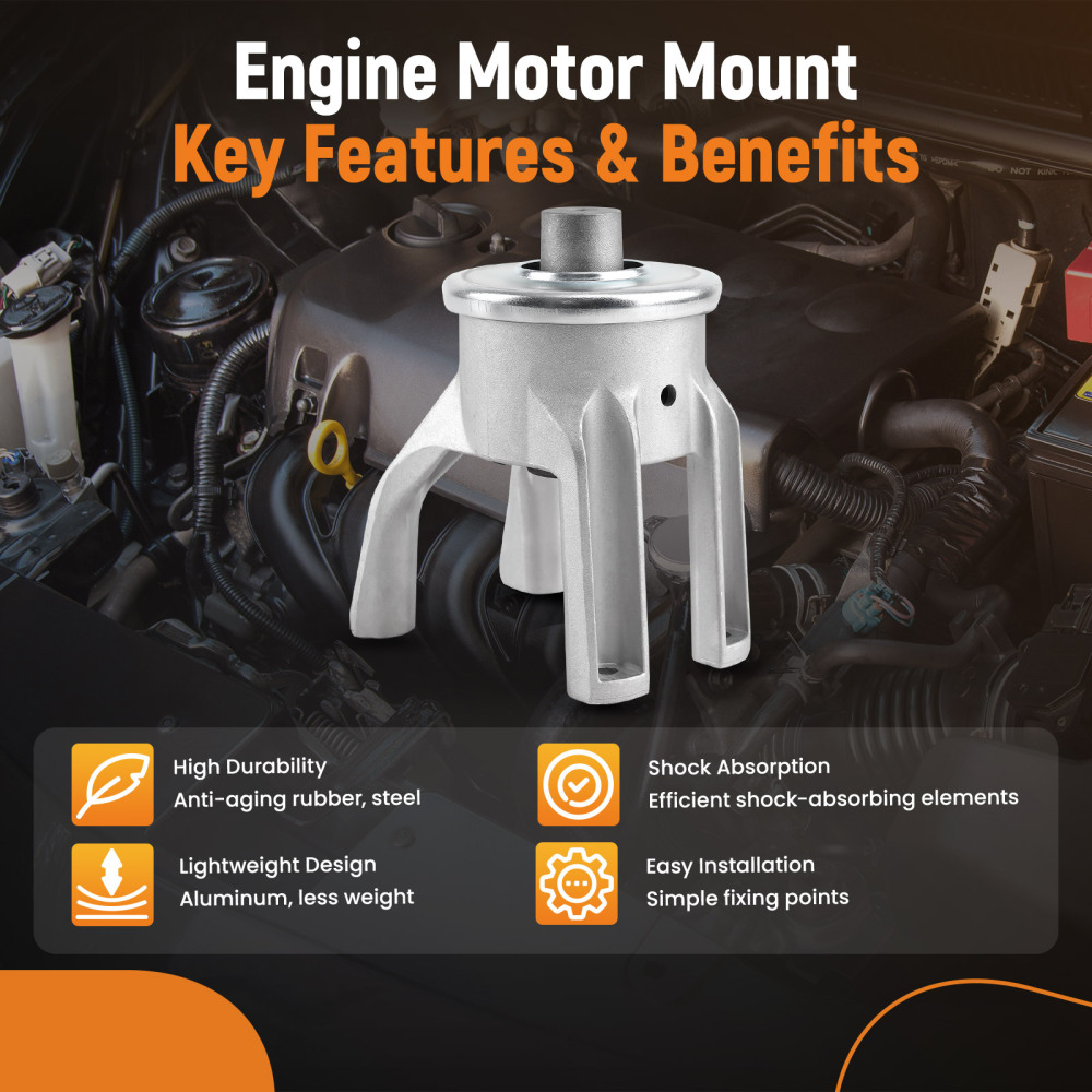 Supporto Motore Posteriore compatibile per VW T5 Trasportatore V VI 2.0 2.5 TDI 7H0199256