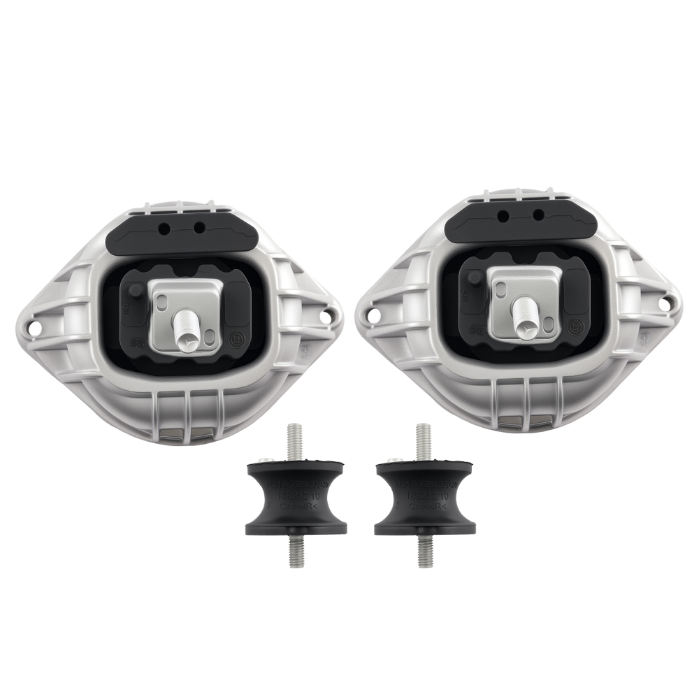 4Pcs Engine MotorTrans Mount Set compatible for BMW 135i l6 3.0L 2008-2013 22116760330