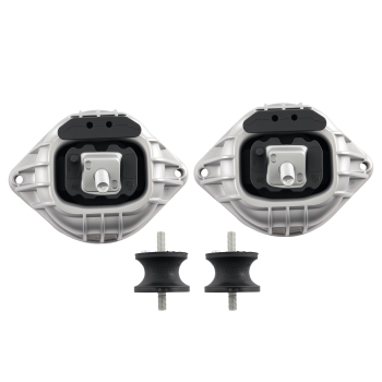 4Pcs Engine MotorTrans Mount Set compatible for BMW 135i l6 3.0L 2008-2013 22116760330