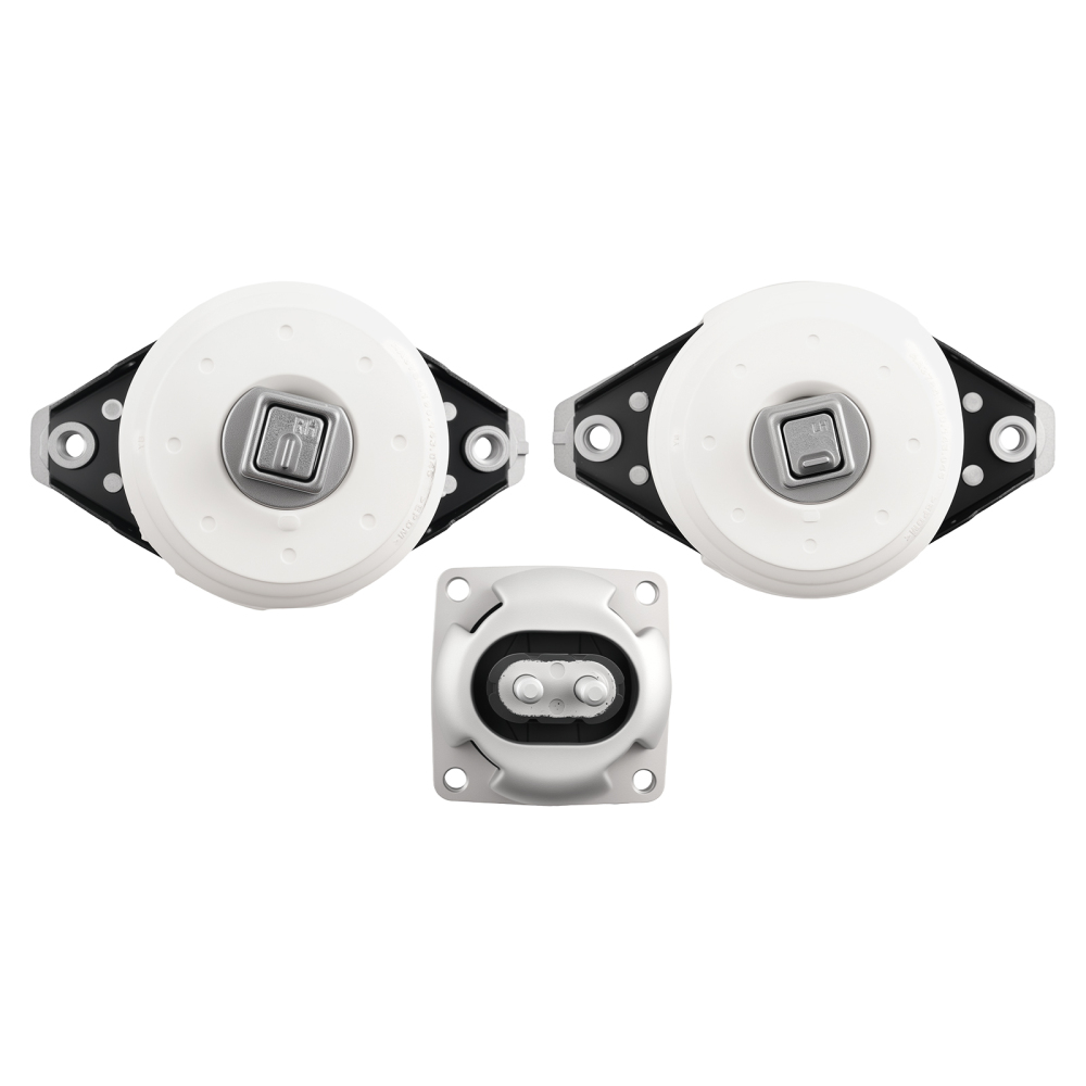 3x Right/Left Engine Mountings compatible for Mercedes-Benz GL500 GLS500 ML63 AMG 4.7L 5.5L