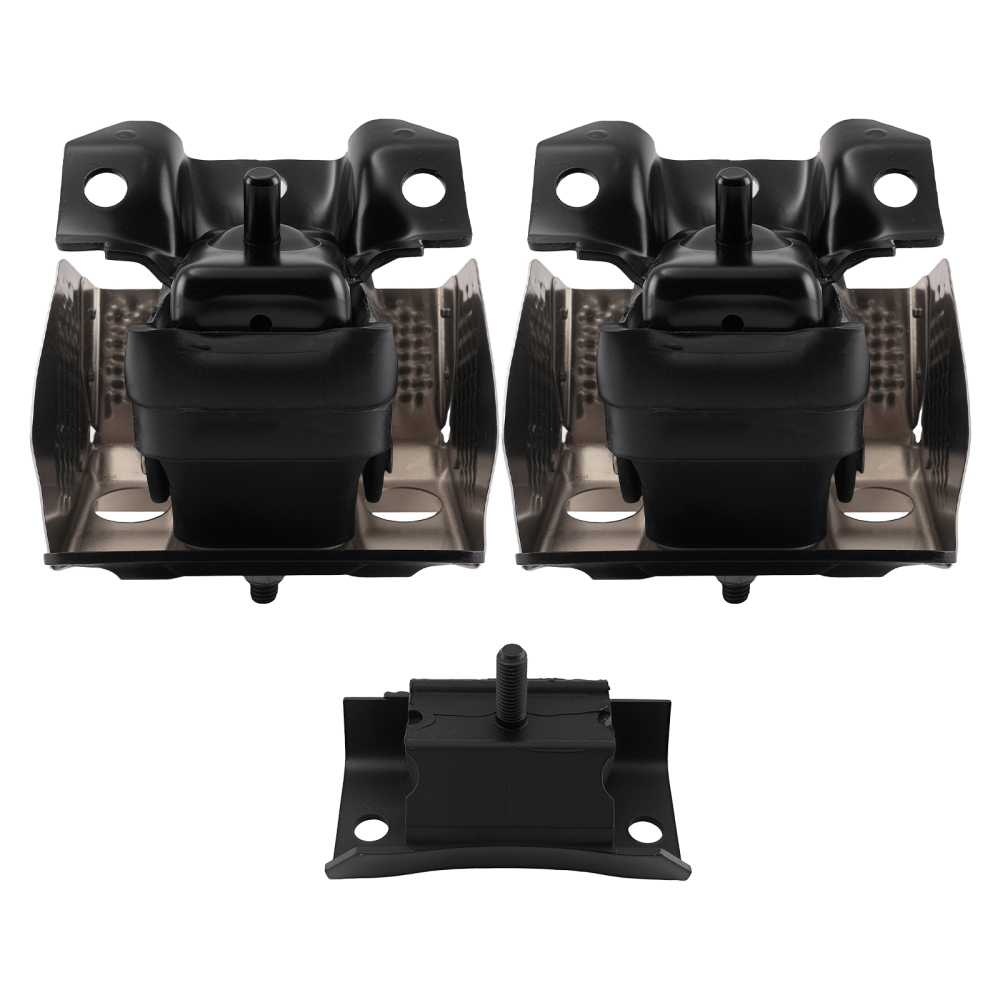 3PC EngineTrans Mount compatible for GMC Sierra 1500 6.2L 2008-2013 A5365 EM-2811