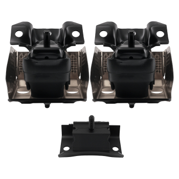 3PC EngineTrans Mount compatible for GMC Sierra 1500 6.2L 2008-2013 A5365 EM-2811